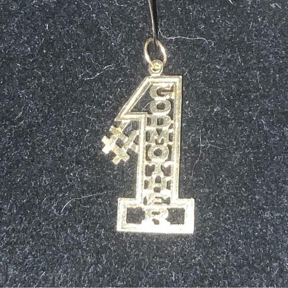 SOLD 🛑 #1 GODMOTHER ❣️ 14K Yellow Gold Pendant or Charm (Early 1990’s) - Picture 5 of 8